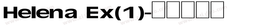 Helena Ex(1)字体转换